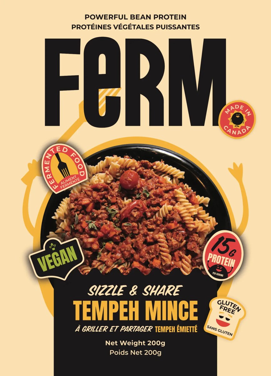FERM Sizzle & Share Tempeh Mince 200g pack